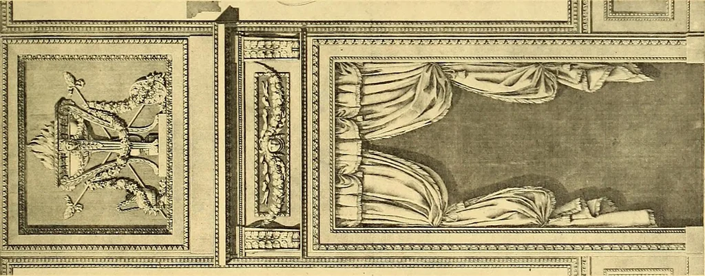 An illustration from Giocondo Albertolli, der Ornamentiker des italienischen Klassizismus, 1911, leaf 134