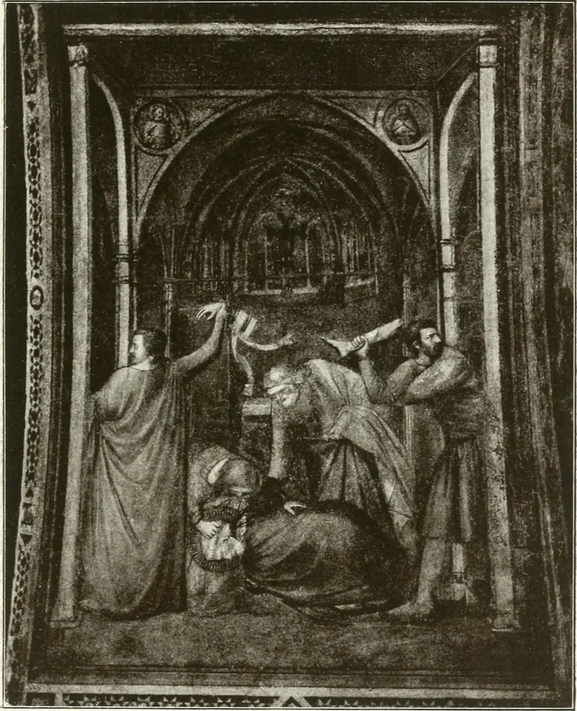 An illustration from Giottino und seine Stellung in der gleichzeitigen florentinischen Malerei, 1908, leaf 123