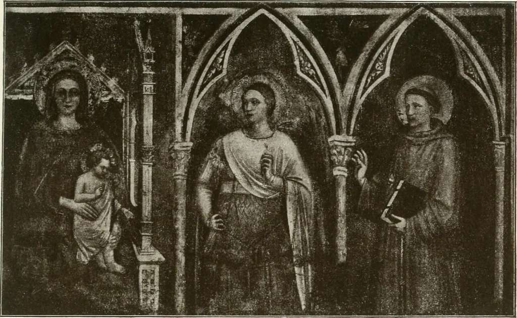 An illustration from Giottino und seine Stellung in der gleichzeitigen florentinischen Malerei, 1908, leaf 127