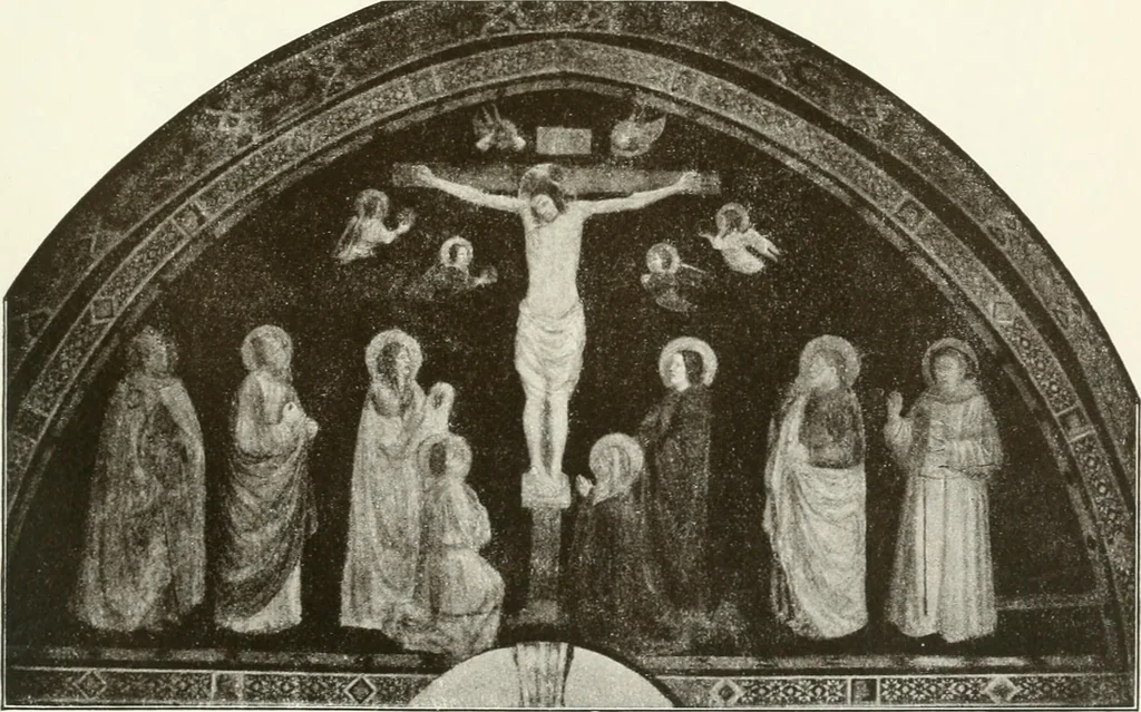 An illustration from Giottino und seine Stellung in der gleichzeitigen florentinischen Malerei, 1908, leaf 127