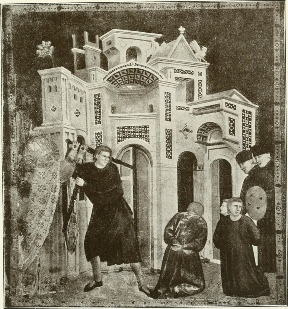 An illustration from Giottino und seine Stellung in der gleichzeitigen florentinischen Malerei, 1908, leaf 129
