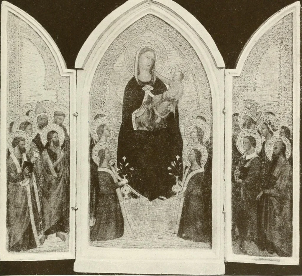 An illustration from Giottino und seine Stellung in der gleichzeitigen florentinischen Malerei, 1908, leaf 133