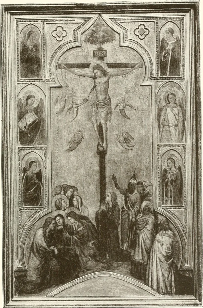 An illustration from Giottino und seine Stellung in der gleichzeitigen florentinischen Malerei, 1908, leaf 135