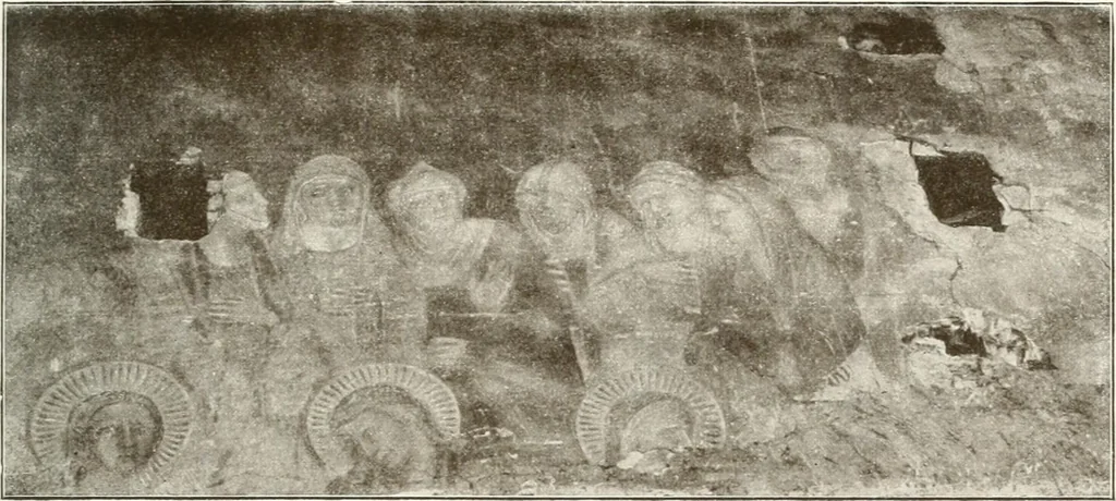 An illustration from Giottino und seine Stellung in der gleichzeitigen florentinischen Malerei, 1908, leaf 143