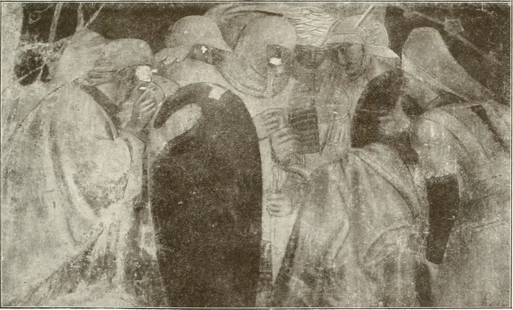 An illustration from Giottino und seine Stellung in der gleichzeitigen florentinischen Malerei, 1908, leaf 143