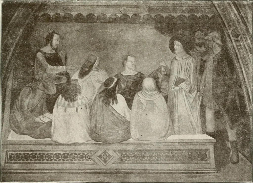 An illustration from Giottino und seine Stellung in der gleichzeitigen florentinischen Malerei, 1908, leaf 145