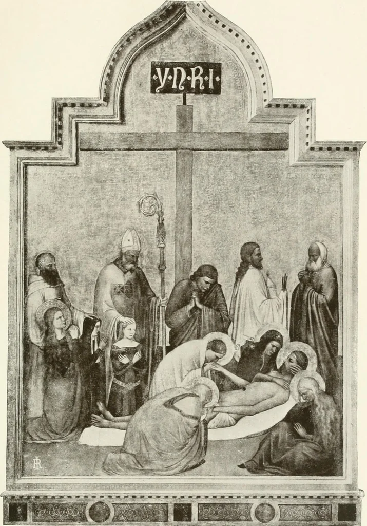An illustration from Giottino und seine Stellung in der gleichzeitigen florentinischen Malerei, 1908, leaf 151