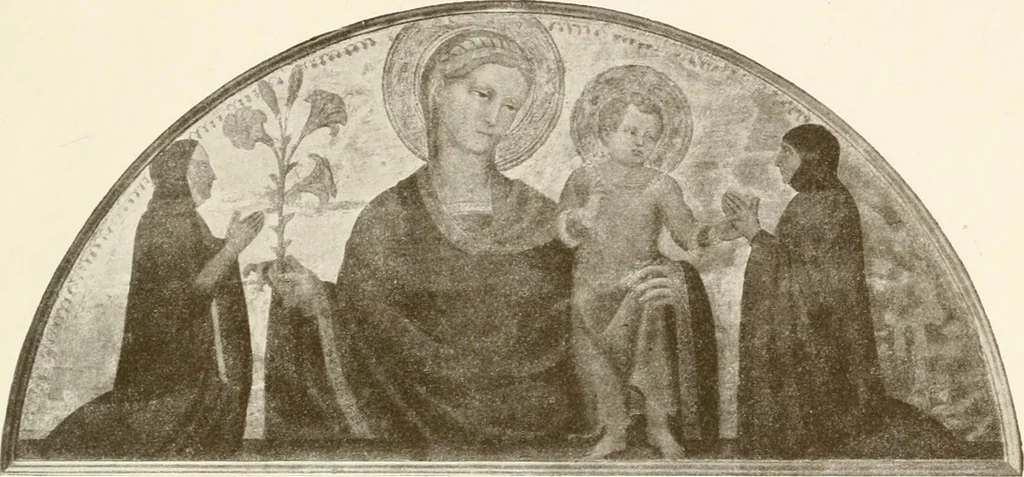 An illustration from Giottino und seine Stellung in der gleichzeitigen florentinischen Malerei, 1908, leaf 153
