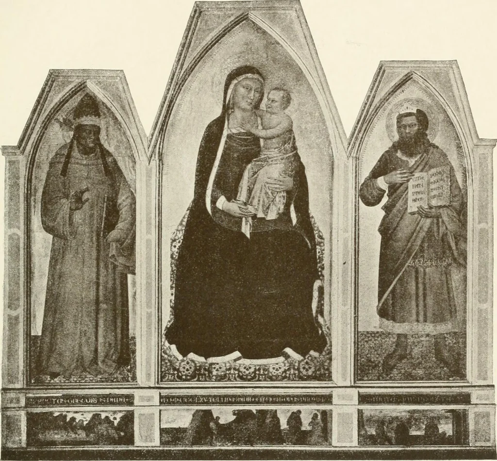 An illustration from Giottino und seine Stellung in der gleichzeitigen florentinischen Malerei, 1908, leaf 165