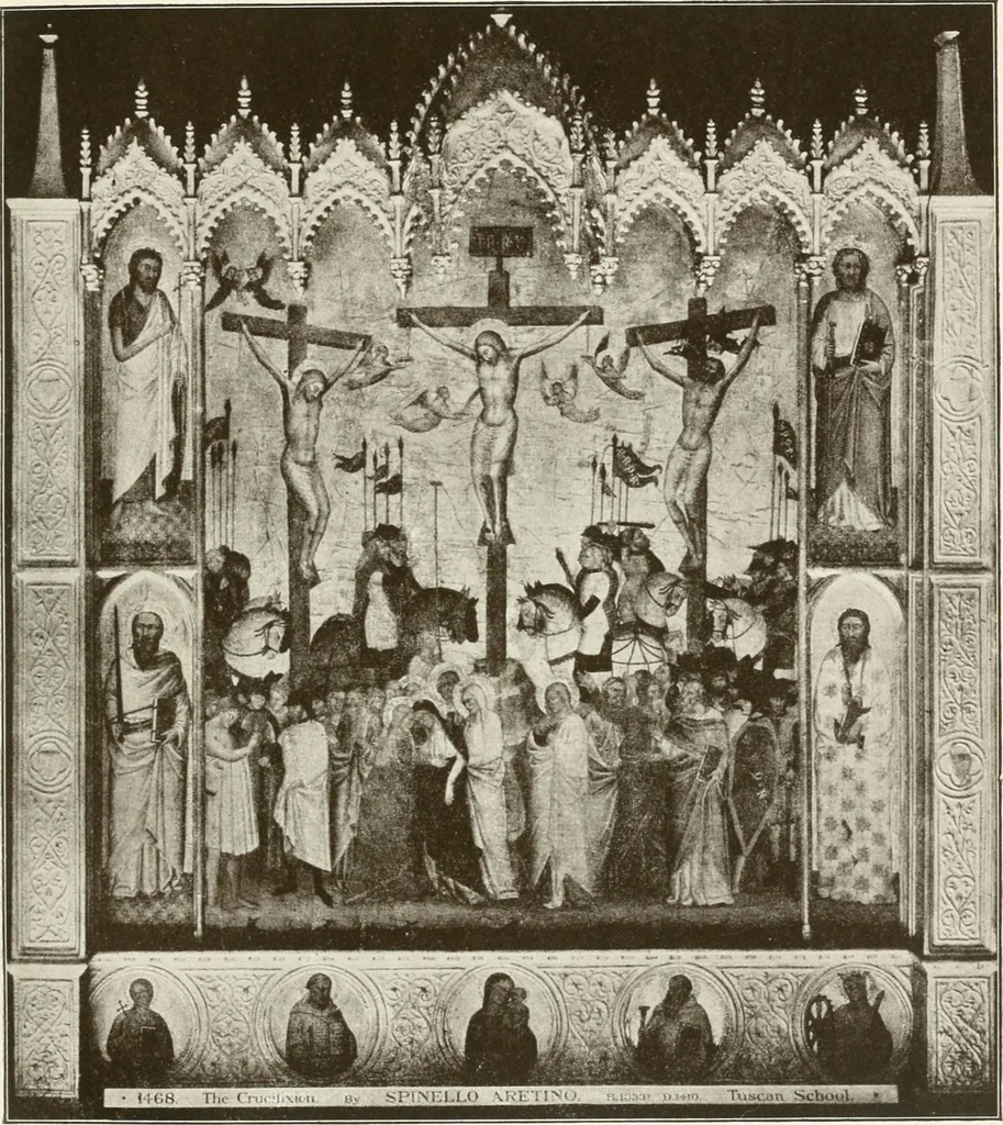 An illustration from Giottino und seine Stellung in der gleichzeitigen florentinischen Malerei, 1908, leaf 167