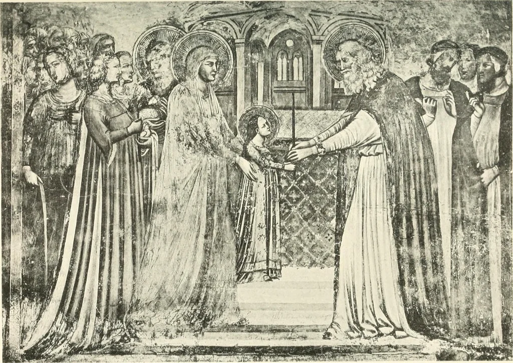 An illustration from Giotto's Schule in der Romagna, 1902, leaf 146