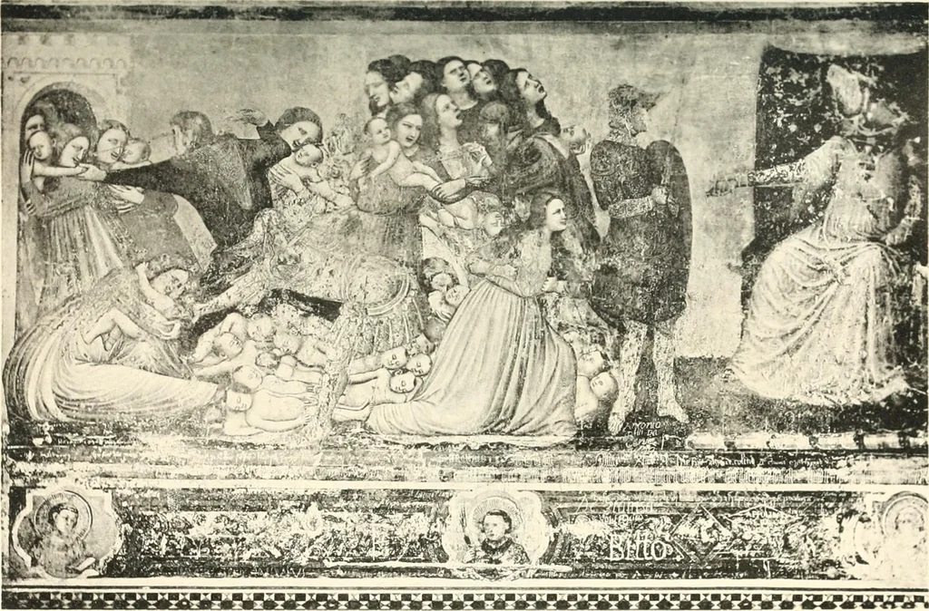 An illustration from Giotto's Schule in der Romagna, 1902, leaf 150