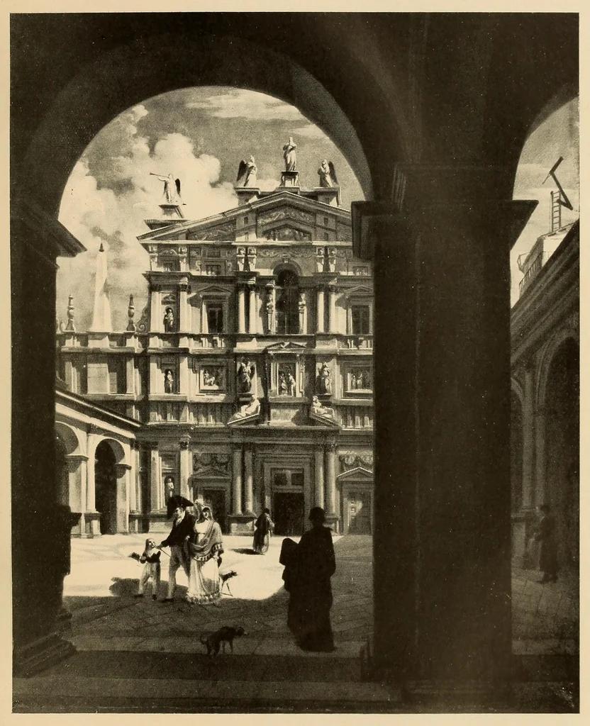 An illustration from Giovanni Migliara (1785-1837), 1900, leaf 215