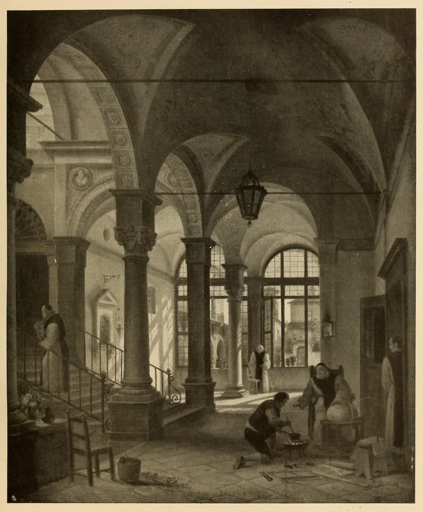 An illustration from Giovanni Migliara (1785-1837), 1900, leaf 259