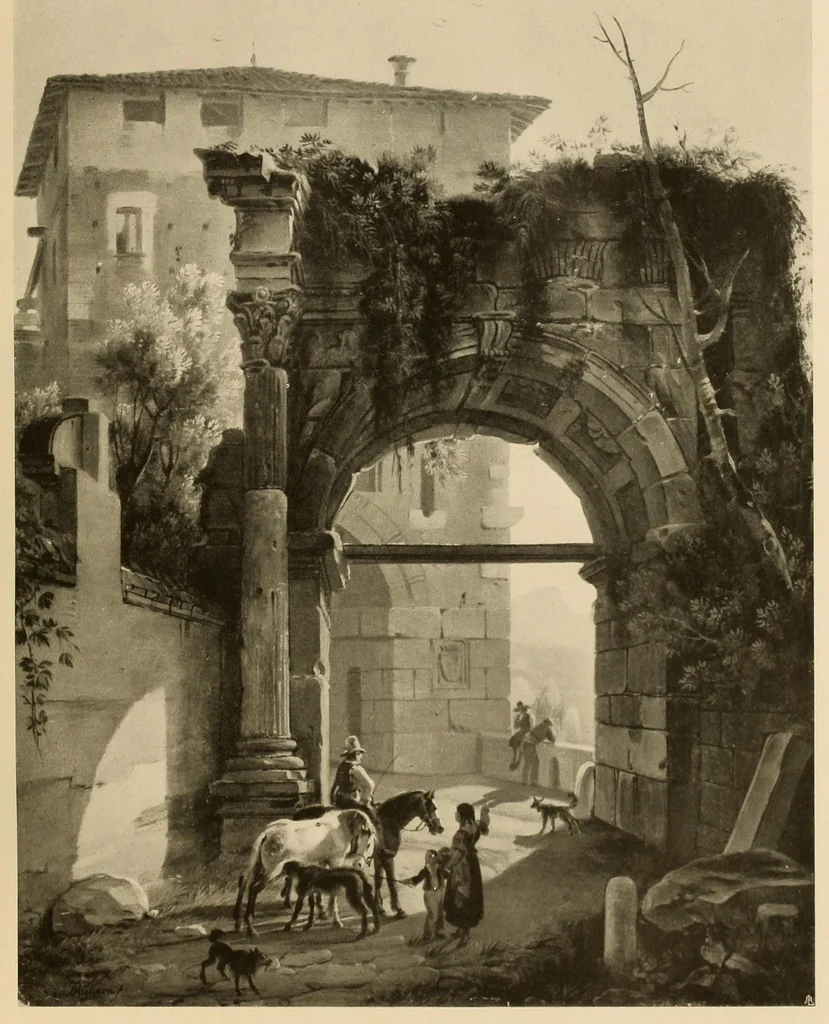An illustration from Giovanni Migliara (1785-1837), 1900, leaf 303