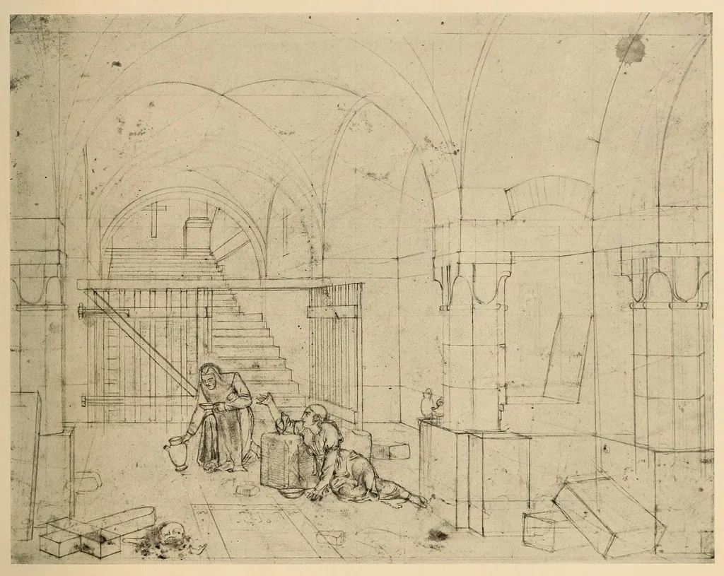 An illustration from Giovanni Migliara (1785-1837), 1900, leaf 413