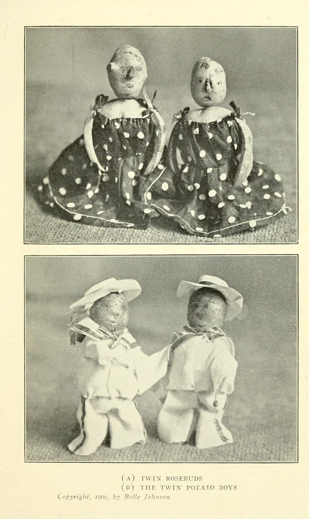 An illustration from Girls' make-at-home things, 1912, leaf 103