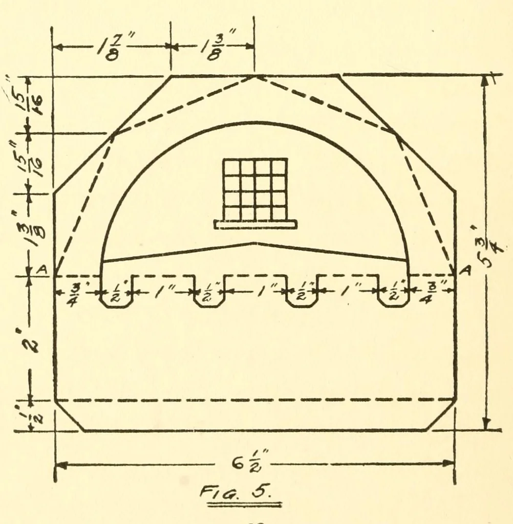 An illustration from Girls' make-at-home things, 1912, leaf 46