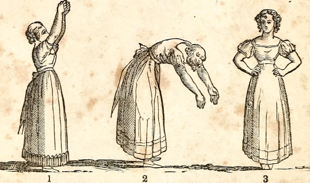 An illustration from The girl's own book, 1833, leaf 115