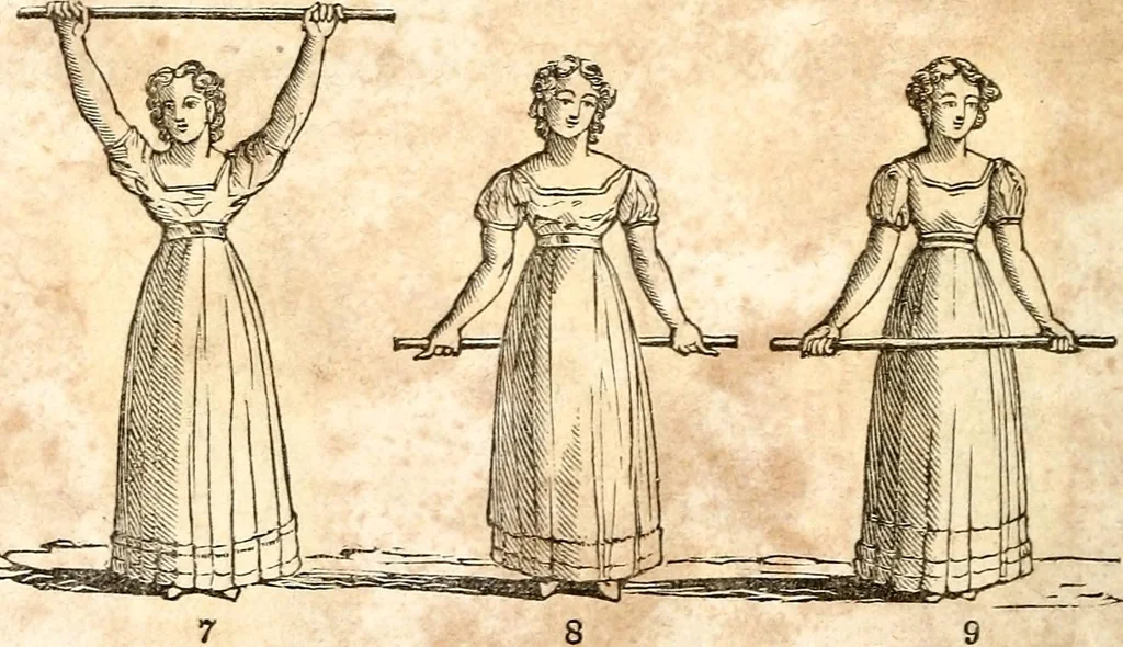 An illustration from The girl's own book, 1833, leaf 117