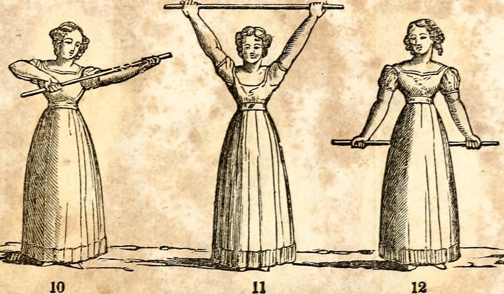 An illustration from The girl's own book, 1833, leaf 118