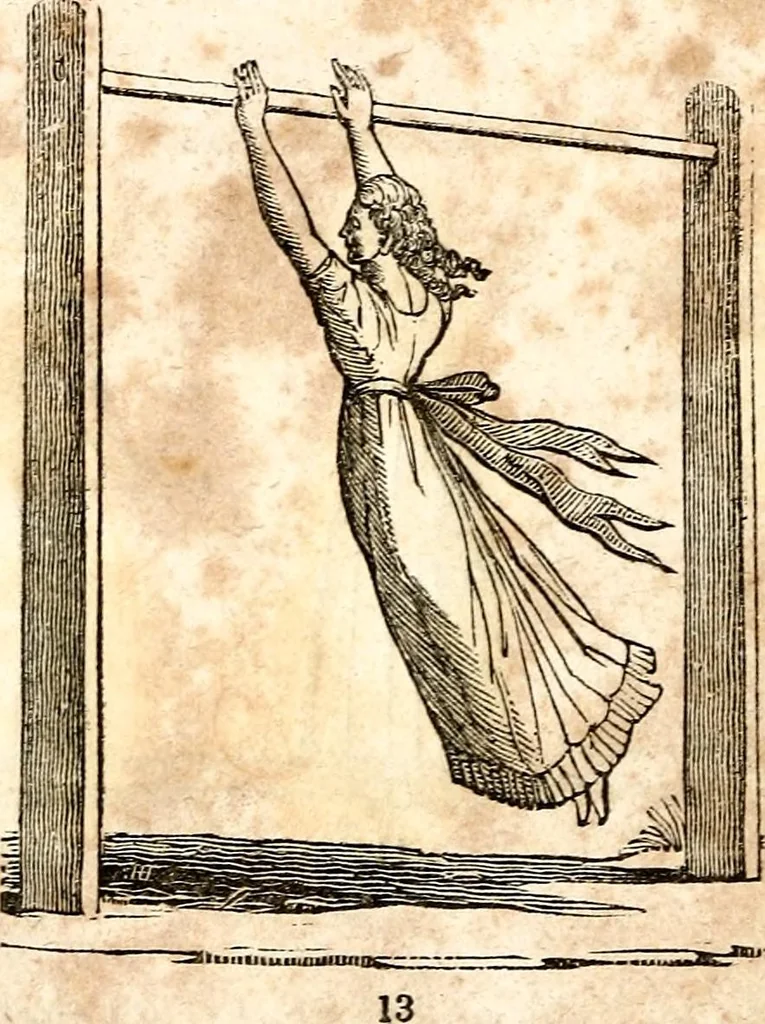 An illustration from The girl's own book, 1833, leaf 119