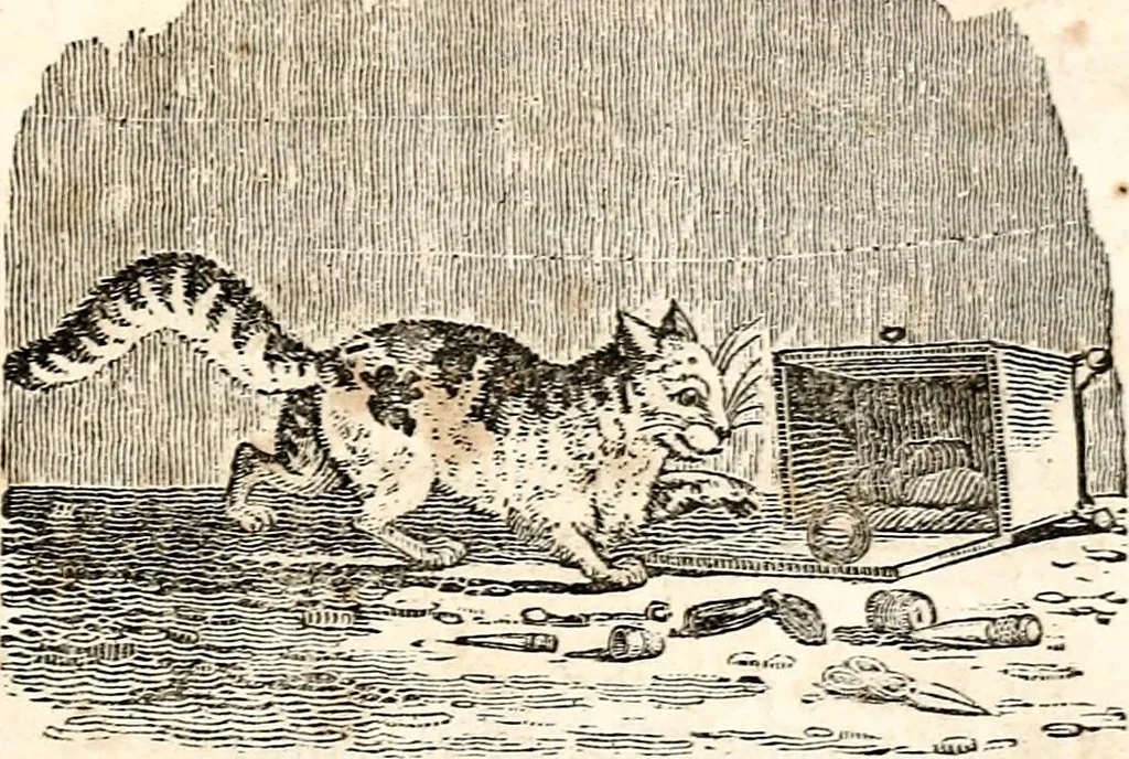 An illustration from The girl's own book, 1833, leaf 260