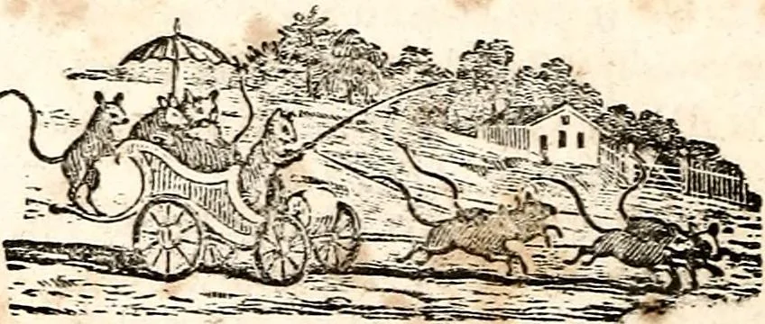 An illustration from The girl's own book, 1833, leaf 261