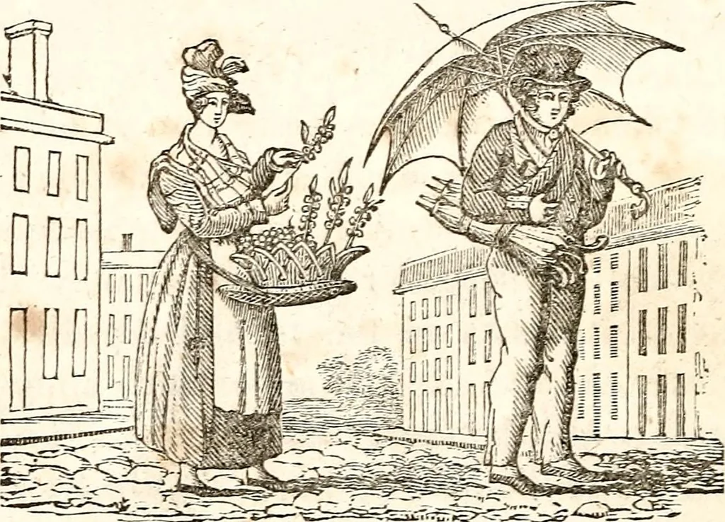 An illustration from The girl's own book, 1833, leaf 27