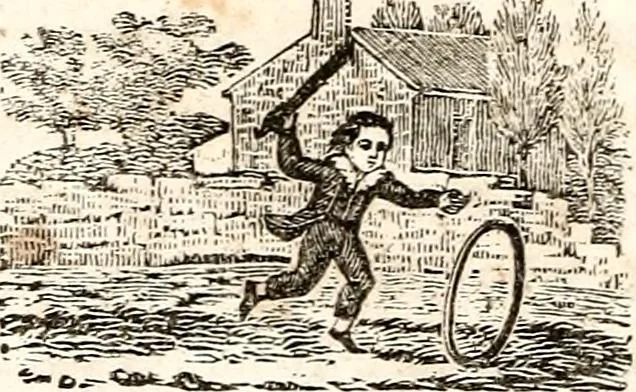 An illustration from The girl's own book, 1833, leaf 49