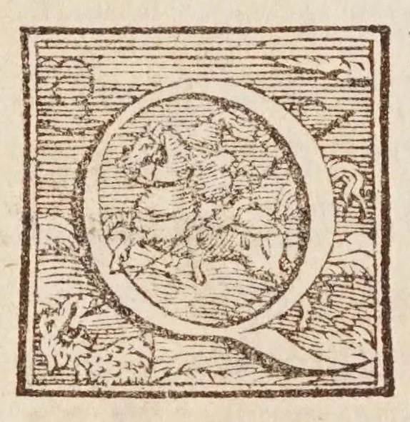 An illustration from Girolamo Borro ... Del flvsso, e reflvsso del mare, & dell'inondatione del Nilo, 1583, leaf 16
