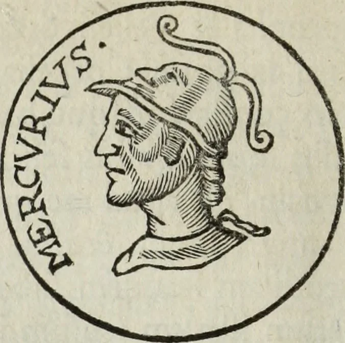 An illustration from Gisb. Cuperi Harpocrates, sive, Explicatio imagunculae argenteae perantiquae, quae in figuram Harpocratis formata representat solem : ejusdem Monumenta antiqua inedita ... ; accedit Stephani Le Moine Epistola de Melanophoris, 1687, leaf 209