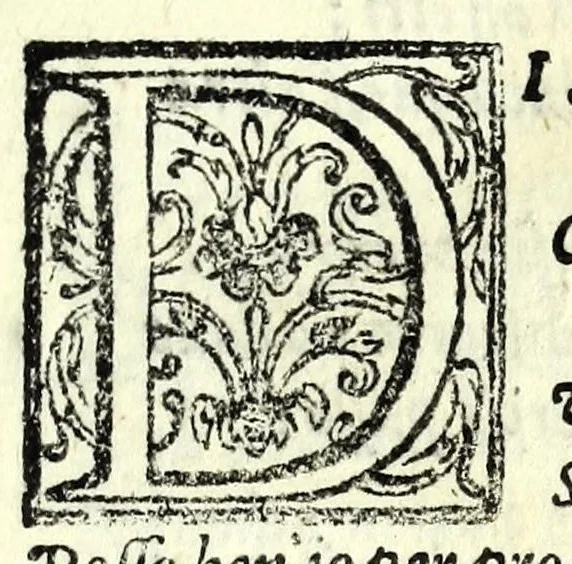 An illustration from Givdetta : sacra rappresentazione, 1602, leaf 61