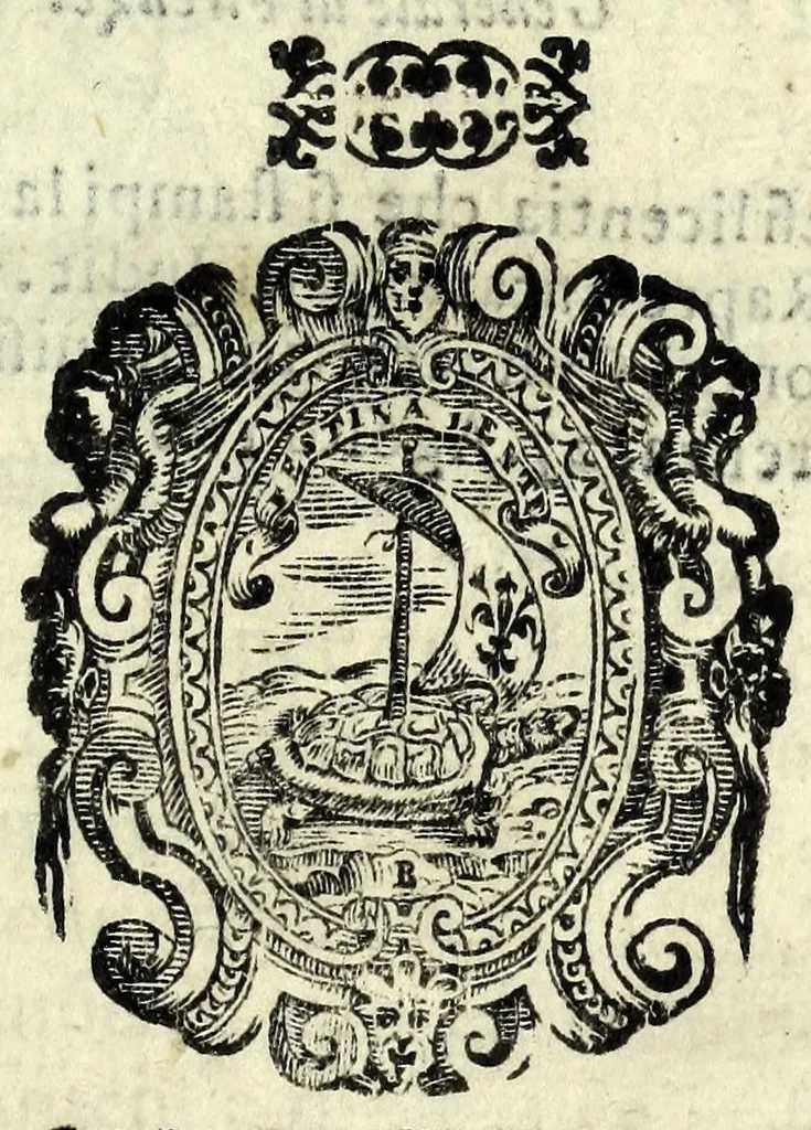 An illustration from Givdetta : sacra rappresentazione, 1602, leaf 7