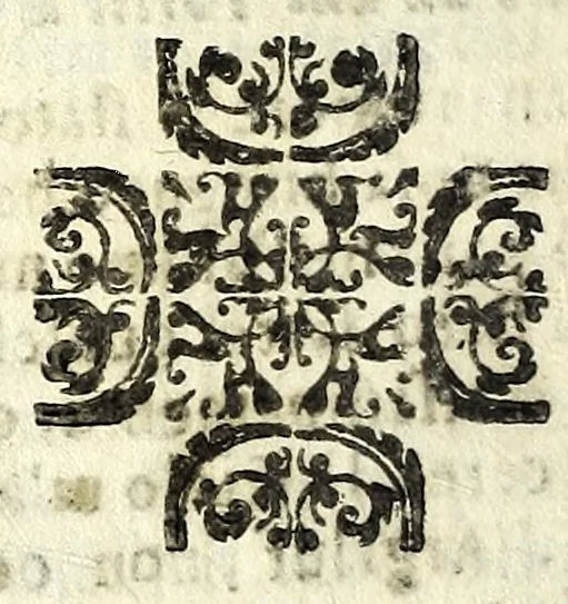 An illustration from Gl'amanti schiavi : comedia ridicolosa, o piutosto, capriccioso chriribizzo, 1631, leaf 128