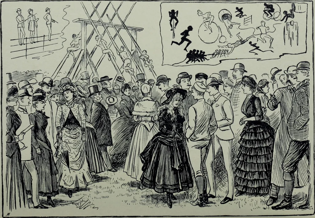 An illustration from Glasgow men and women, their children and some strangers within their gates : a selection from the sketches of Twym / by A.S. Boyd, 1905, leaf 133