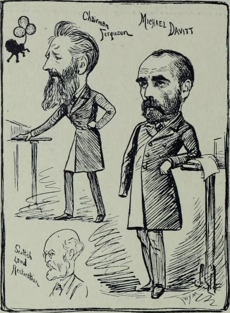 An illustration from Glasgow men and women, their children and some strangers within their gates : a selection from the sketches of Twym / by A.S. Boyd, 1905, leaf 85