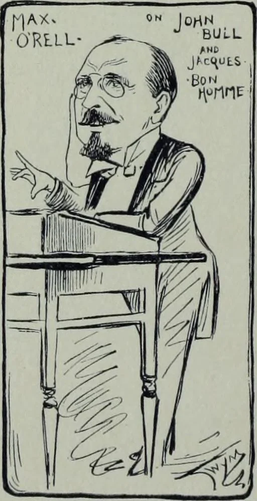 An illustration from Glasgow men and women, their children and some strangers within their gates : a selection from the sketches of Twym / by A.S. Boyd, 1905, leaf 85