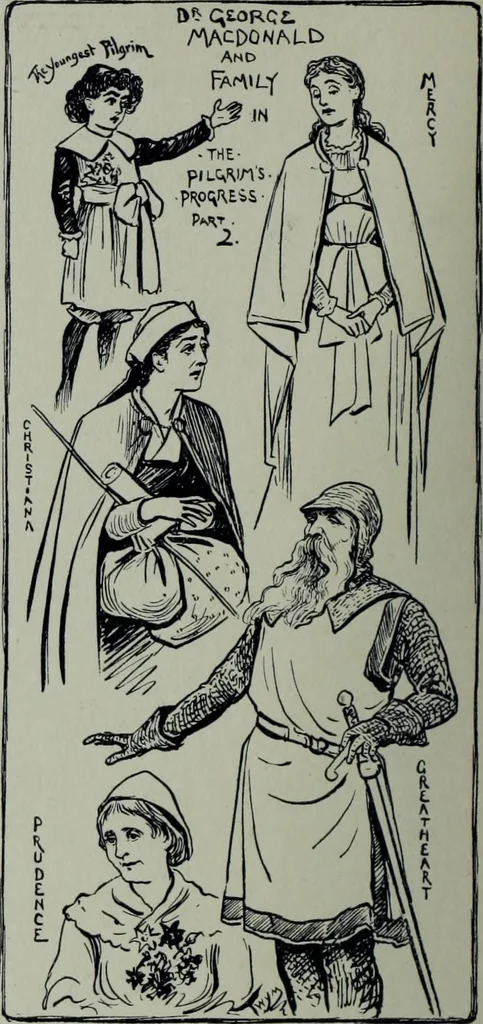 An illustration from Glasgow men and women, their children and some strangers within their gates : a selection from the sketches of Twym / by A.S. Boyd, 1905, leaf 85