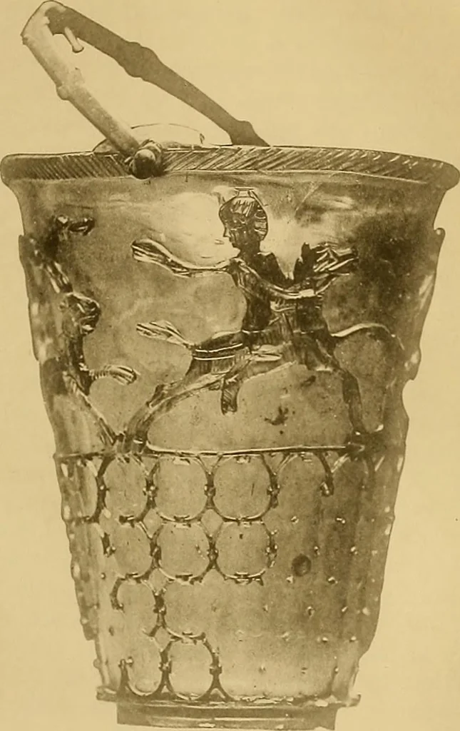An illustration from Glass, 1907, leaf 161