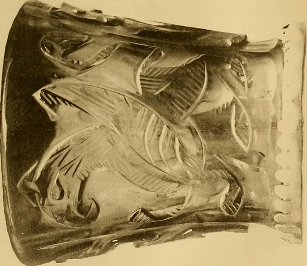 An illustration from Glass, 1907, leaf 181