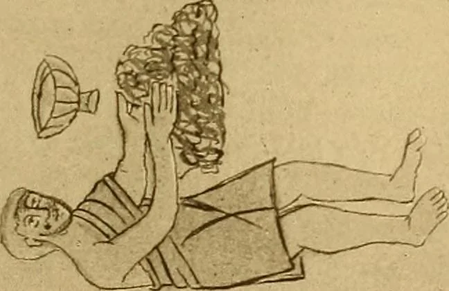An illustration from Glass, 1907, leaf 193