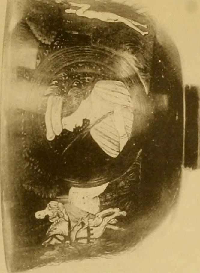 An illustration from Glass, 1907, leaf 283