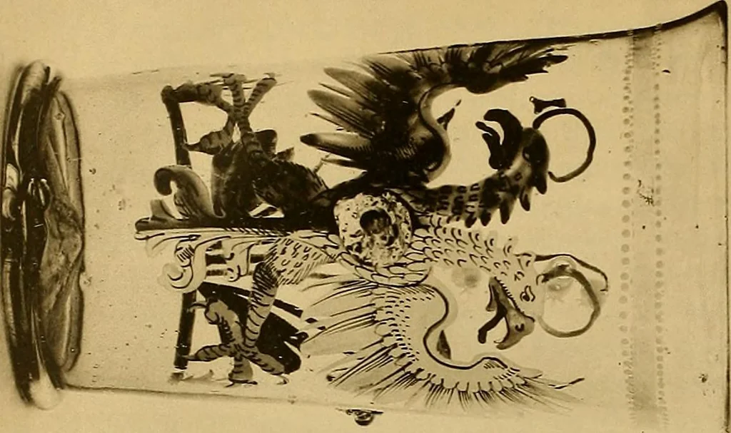 An illustration from Glass, 1907, leaf 378