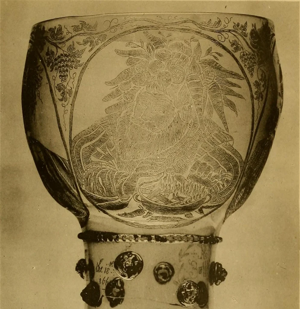 An illustration from Glass, 1907, leaf 413