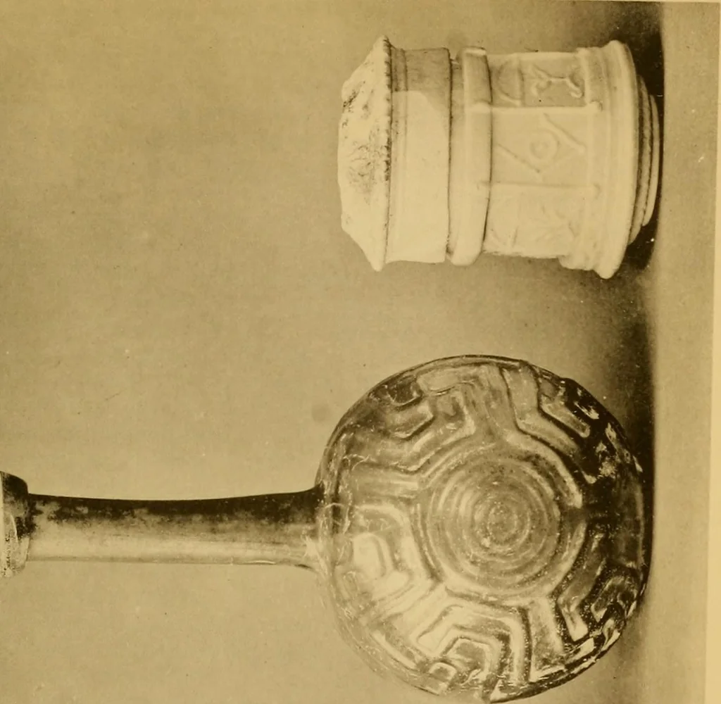 An illustration from Glass, 1907, leaf 99