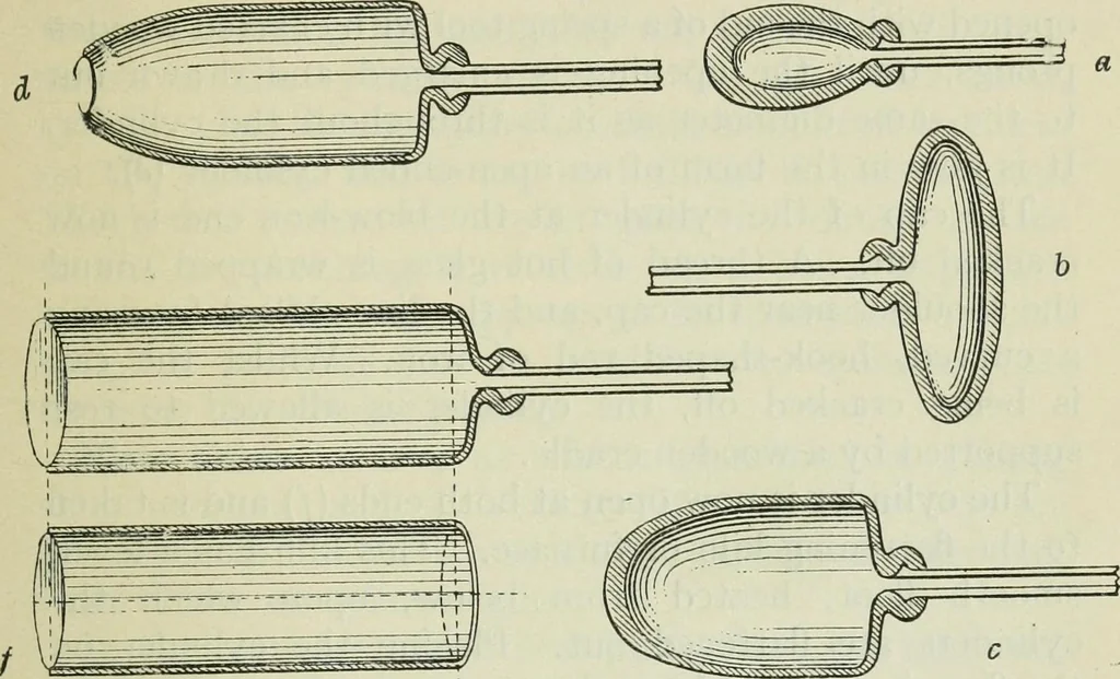 An illustration from Glass and glass manufacture, 1919, leaf 107