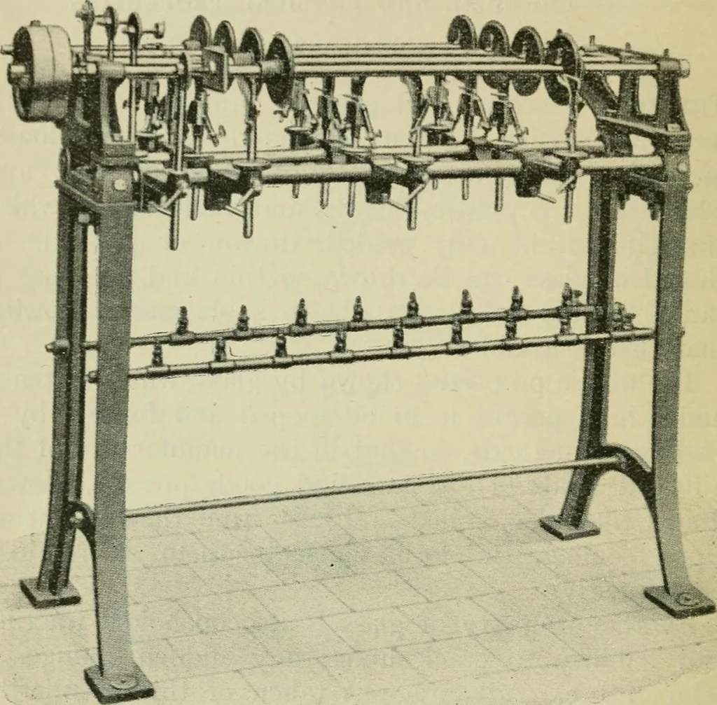 An illustration from Glass and glass manufacture, 1919, leaf 32