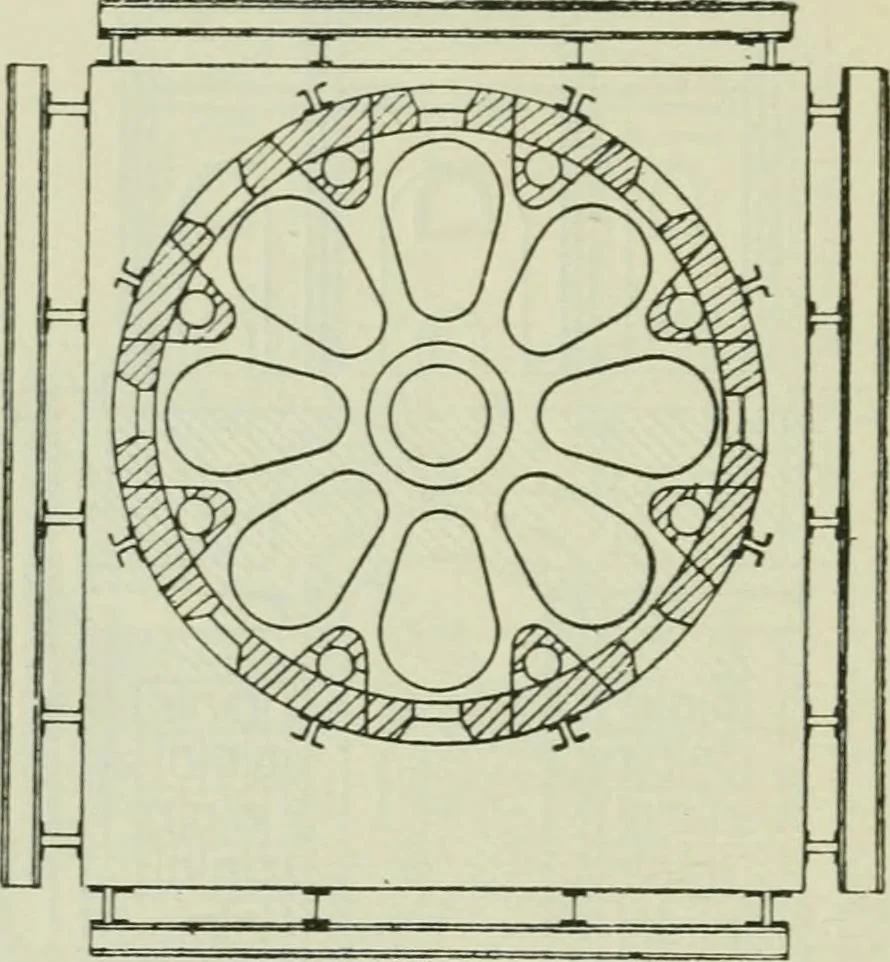 An illustration from Glass and glass manufacture, 1919, leaf 72