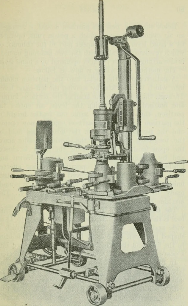 An illustration from Glass and glass manufacture, 1919, leaf 95